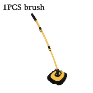 Adjustable Telescopic Car Wash Brush Kit Mop Long Handle Vehicle Cleaning Tool - Picture 1 of 6