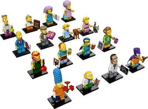 LEGO The Simpsons Series 2 71009 - Complete set of 16 Minifigures Open to Verify - Picture 1 of 2