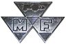 PACK OF 2 3752 Massey Ferguson Badge 178