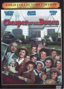 Cheaper By The Dozen - (1950) - Clifton Webb - Jeanne Crain - All Region - DVD - Picture 1 of 1