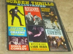 SCREEN THRILLS MAGAZINE Issues #1, 3, 6, 7. June 1962, 1 + 10, 1963, Feb. 1964 - Picture 1 of 8