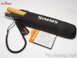 Simms Pro Wading Staff Cane in water - Picture 1 of 5