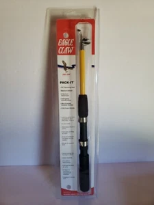 Eagle Claw Pack-It 5'6" Telescopic Spinning Fishing Rod - Picture 1 of 2