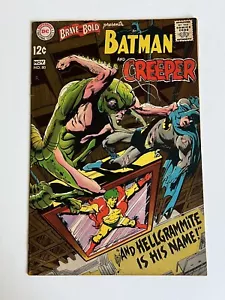 Brave and the Bold No. 80, Oct-Nov 1968 "Batman and the Creeper" - Picture 1 of 4