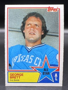 George Brett 1983 Topps MLB Baseball #388 All-Star Kansas City Royals HOF