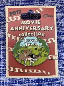 LE500 Disney Pin Cast Member 50th Anniversary Jungle Book Movie Mowgli Hathi - Picture 1 of 1