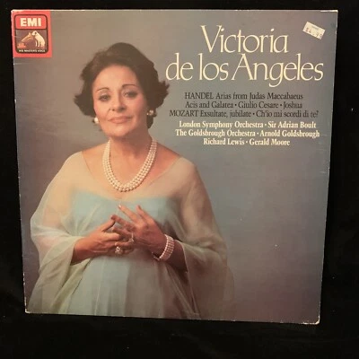 EMI ASD 4193 HANDEL arias & MOZART Exsultate Jubilate - DE LOS ANGELES - ST LP - Image 1 of 4