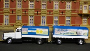 Rarität, 1:87, Faun L8 Nostalgie HZ, Fußball Weltmeister 1978/1986, Argentinien - Bild 1 von 6