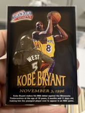 1997-98 Fleer Million Dollar Moments #31 Kobe Bryant 