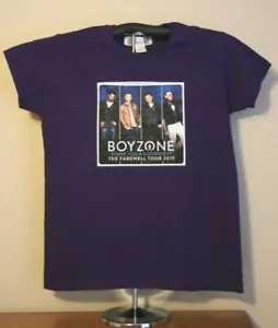 BOYZONE THANK YOU & GOODNIGHT THE FAREWELL TOUR T-Shirts Damen Large, Lila - Bild 1 von 6