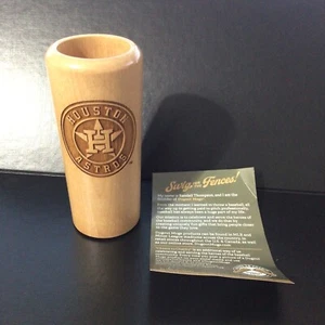 Taza Dugout de los Astros de Houston Bate de béisbol Taza de todas las bebidas Madera - Imagen 1 de 7