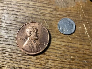 1965 Oversized Copper Lincoln Memorial Cent - Sudbury Canada Medallion 1-1/2" - Picture 1 of 1