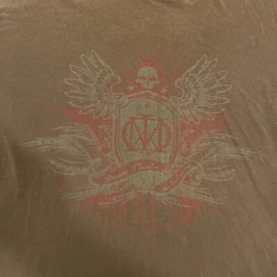 Dream Theater Camiseta XL Extra Grande Marrón Fade Camiseta Usada Camiseta Oficial Foto 1 de 4