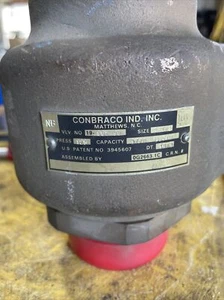 CONBRACO 19-801-30 2-1/2 BRONZE SAFETY RELIEF VALVE 19KJJK125 For STEAM. 40 - Picture 1 of 10