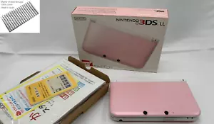 Nintendo 3DS LL Pink x Weiß Japan Ver. Originalverpackt JapanExc - Bild 1 von 14