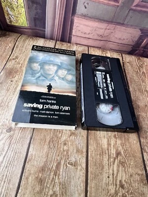 Saving Private Ryan VHS Tom Hanks  - Image 1 of 4