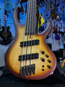 Ibanez BTB Bass Workshop Multi-scale 5-string Bass Natural Browned Bursted! 846 - Picture 1 of 10