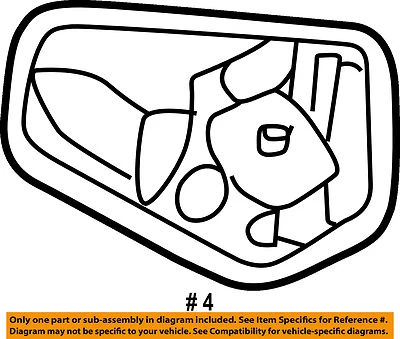 NEW MOPAR GENUINE OEM Front Left Door Window Motor 4724417AB - Image 1 of 3