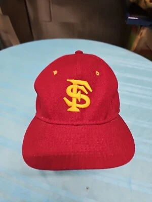 Florida State Seminoles Vintage Cap Hat Blue Sports Specialties Fitted 7-3/8 - Imagem 1 de 4