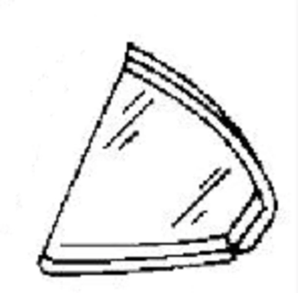 Se adapta a Buick Century 1997-2005 4 puertas sedán lado pasajero ventilación trasera ventana de vidrio Foto 1 de 1