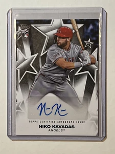 2025 Topps Baseball Stars Autographs Niko Kavadas - #BSA-NK RC - Angels - Picture 1 of 2