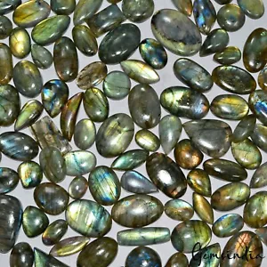 3000 CT NATURAL RAINBOW FLASH LABRADORITE GEM STONE LOT - Picture 1 of 6