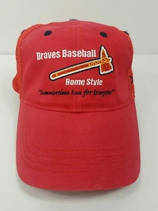 Pre Owned Rome Braves Minor League Baseball Promo Hat - Picture 1 of 9