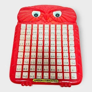 Magic Math RandToy Addition Subtraction Owl Press & See Educational VINTAGE 1998 - Picture 1 of 6