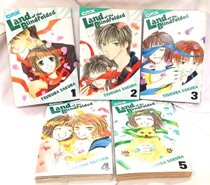 LAND OF THE BLINDFOLDED MANGA BOOKS VOLUME 1-5 TSUKUBA SAKURA - Picture 1 of 12