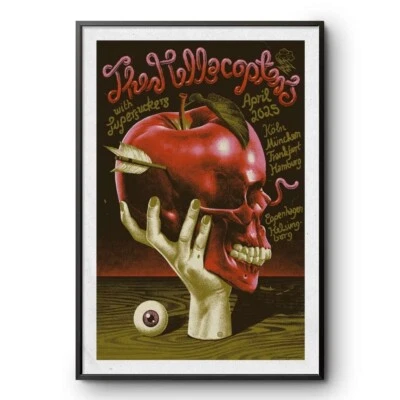 The Hellacopters Apr 2025 Show Poster - Image 1 of 2
