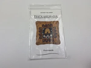 Erica Michaels Gather The Honey Punch Needle Pattern Punch Needle Bee - Picture 1 of 3
