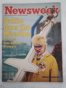 Newsweek Magazine October 24 1983 Battle over the Missiles - Picture 1 of 1