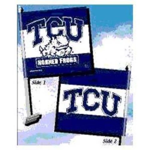 Tcu Horned Frogs Car Flag Cover
