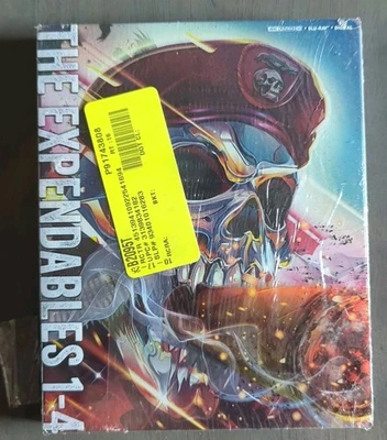 The Expendables 1-4 4k Ultra HD Blu-Ray Digital Code Steelbook, See Description! - Image 1 of 2