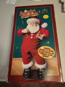 Rock Santa Collectibles Jingle Bell Rock Santa Claus 1999 W box NO POWER CORD - Picture 1 of 4