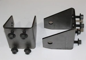 NUEVO Mopar 1966-70 Dodge B-Body hoja resorte colgadores delanteros - Imagen 1 de 1