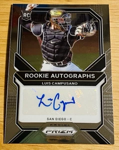 2021 Panini Prizm LUIS CAMPUSANO Rookie Autographs RC #RA-LC San Diego Padres - Picture 1 of 3