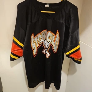 WWF Stone Cold Steve Austin 3:16 Football Jersey 1999 Sz XL Vintage Rare WWE - Picture 1 of 9