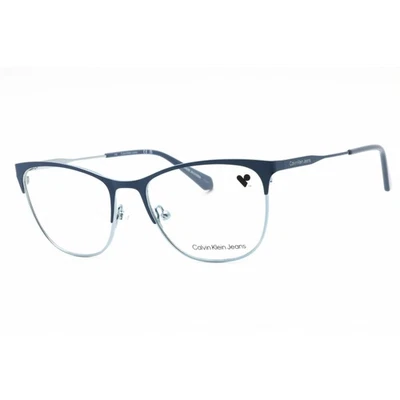 Женские очки Calvin Klein Jeans Blue Cat Eye с полным ободком в оправе CKJ22206 400 - Изображение 1 из 2