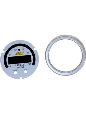 AEM X-Series Air/Fuel Ratio Gauge Accessory Kit Silver Bezel (30-0300-ACC) - Image 1 of 4