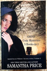 Amish Cozy Mysteries, 5 Books-in-1, by Samantha Price, pb, Vol. 2 of series - Picture 1 of 1