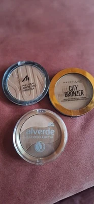 Bronzing Powder Contour Powder 3 X Maybelline,  Manhattan und Alverde - Bild 1 von 2