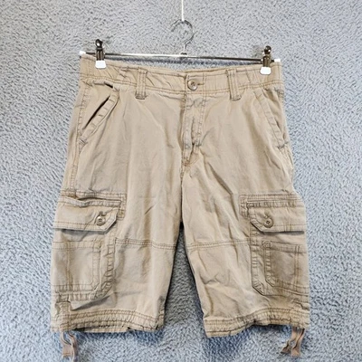 Pantalones Cortos de Carga Urban Pipeline Para Hombre Talla 32 Tostados Frontales Planos Bolsillos Utilitarios Elastizados Foto 1 de 4