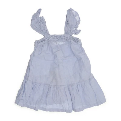Zara, Kleid, Größe: 92, Blau, Leinen, Mädchen #GZ6 - Bild 1 von 4