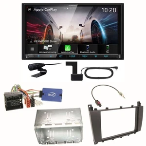 Kenwood DMX8021DABS CarPlay Einbauset für Mercedes C-Klasse W203 CLC CL203 S203 - Bild 1 von 1