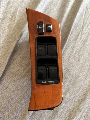 Interruptor de ventana principal Lexus RX300 1998 a 2003 conductor grano de madera⭐️⭐️⭐️⭐️ Foto 1 de 4