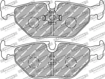 FERODO RACING FCP578H Juego de pastillas de freno Trasero para BMW 3 Sedán (E30) - Imagen 1 de 4