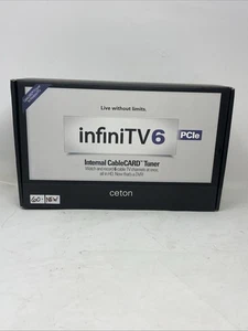 NUEVO Ceton InfiniTV 6 📡 PCIe ETH Tarjeta de cable Ethernet Sintonizador de red con antena - Imagen 1 de 8