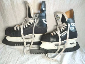 BAUER 40 Pro Team Ice Hockey NHL Ice Skates UK SIZE 7.5 - Picture 1 of 16