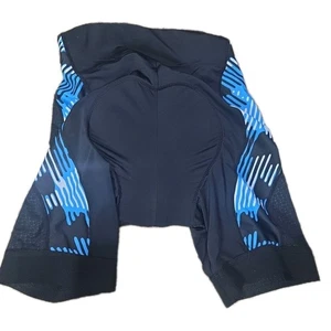 Beroy Unisex Padded Cycling Shorts Black Medium - Picture 1 of 5